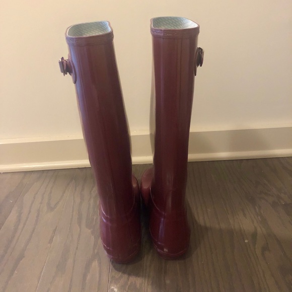Hunter original tall rain boots - Picture 3 of 5